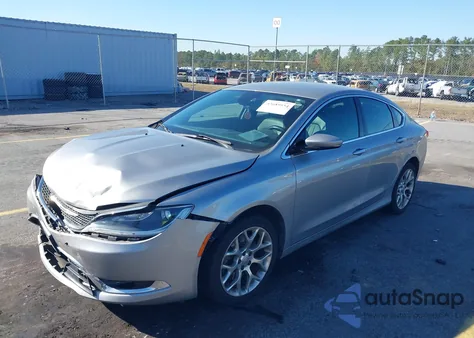 2015 Chrysler 200 C from USA, damaged, VIN 1C3CCCEG1FN686982